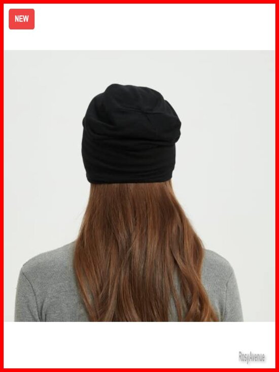 EMF Protection Slouch Beanie, 5G RF Shielding WiFi Protection Brain Coat main image 5
